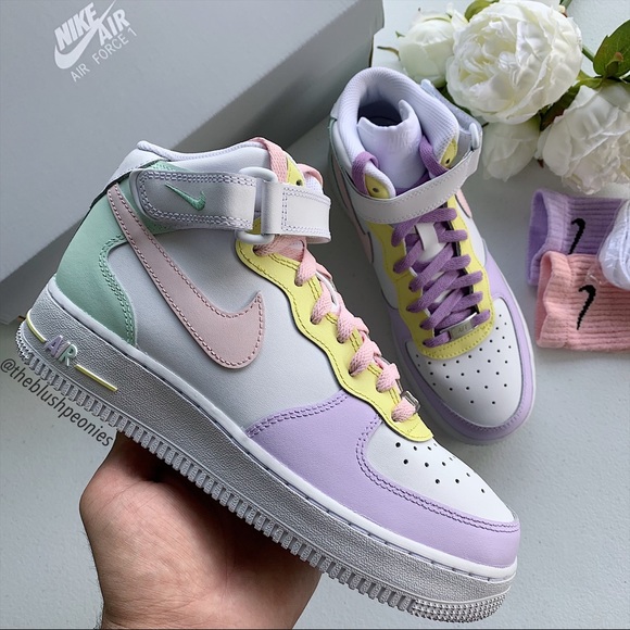 Nike Custom Air Force 1 Mid NWT - Picture 3 of 13